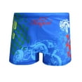 thumbnail image 1 of Ulitacool 5-6 Years Boy Swimsuit Kids' Swimsuit Cute Cartoon Swim Trunks Spa Shorts For Babies Leisure Boy Rash Guard Sky Blue, 1 of 3