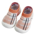 thumbnail image 1 of Ulitacool Boys Shoes 9-12 Months Baby Non Indoor Walking Shoes Warm Elastic Sock Shoes With Memory Sole Toes Outdoor Sneakers Cute Dailywear Watermelon Red, 1 of 4