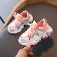 thumbnail image 1 of Ulitacool Boys Shoes Girls Infant Kids Shoes Winter Warm Lace Up Soft Leather Shoes Slip On Lace-Up Sneaker Low Top Sneakers 3-4 Years Fashion Dailywear Pink, 1 of 2