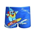 thumbnail image 1 of Ulitacool Boys Swim Set 4-5 Years Kids' Swimsuit Cute Cartoon Swim Trunks Spa Shorts For Babies Comfortable Rash Guard Beath Wear Blue, 1 of 3