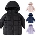 thumbnail image 1 of Ulitacool Coat For Boys Long Winter Warm Hooded Outerwear And Insulated Quilted Jacket For Cold Weather Little Boys Trend Clothing Black, 1 of 4