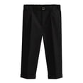 thumbnail image 1 of Ulitacool Fall Pants For Girls Empire Waist Uniform Pants Formal Dress Pants Straight Leg Slacks School Performance Long Pants For Everyday Outfits Casual Simple Style Trousers Black 100, 1 of 1