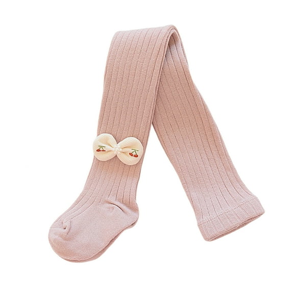 Ulitacool Girls Pants Casual High Waist Slacks Leggings For Stretchy Tights For Toddlers And Kids Basic Lightweight Wear Pink 18-24 Months