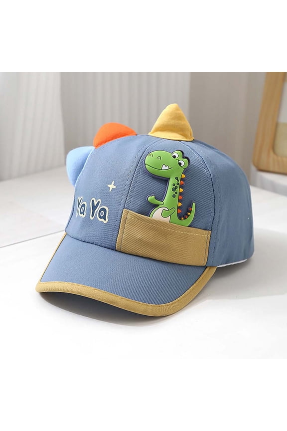 Hat For Boys Girls Children Baseball Cap Summer Cartoon Prints Caps Car Trucker Kids Sun Kids Hat Handsome Headwear For Backyard Play Beige