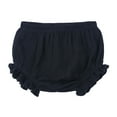 thumbnail image 1 of Ulitacool Shorts For Girls Baby Solid Spring Summer Shorts Ruffle Clothes Handsome Trousers 18-24 Months Black, 1 of 1