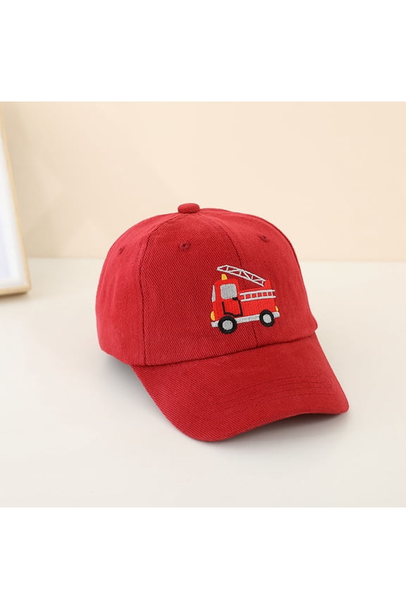 Unisex Hat For Boys Girls Folding Outdoor Hat Unstructured Design Upf 50+ Sun Sport Hats Basic Headwear For Casual Daily Use Red