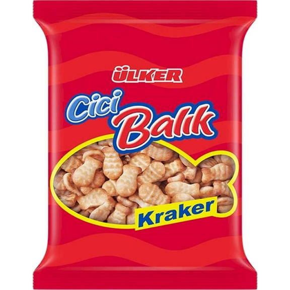 Ulker Cici Fish Cracker 4.76 Oz (135 Gr)