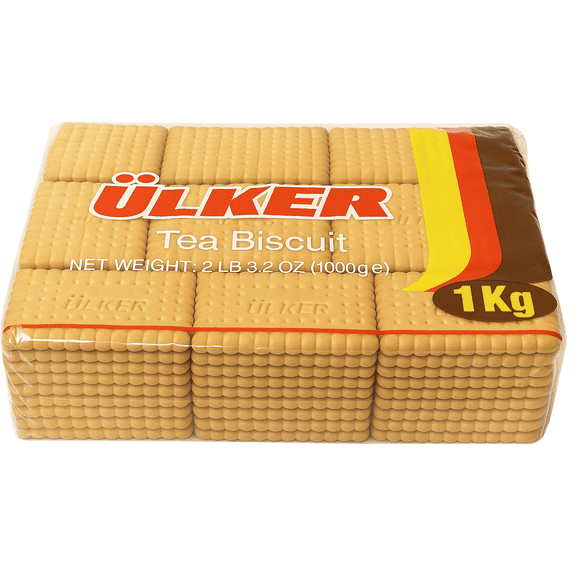 Ulker Tea Biscuits, 2.2lb (1000g) (2.2 lbs)