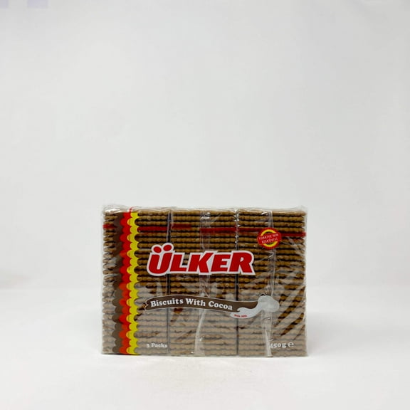 Ulker Tea Bisuits with Cocoa 16 Oz (450 Gr)