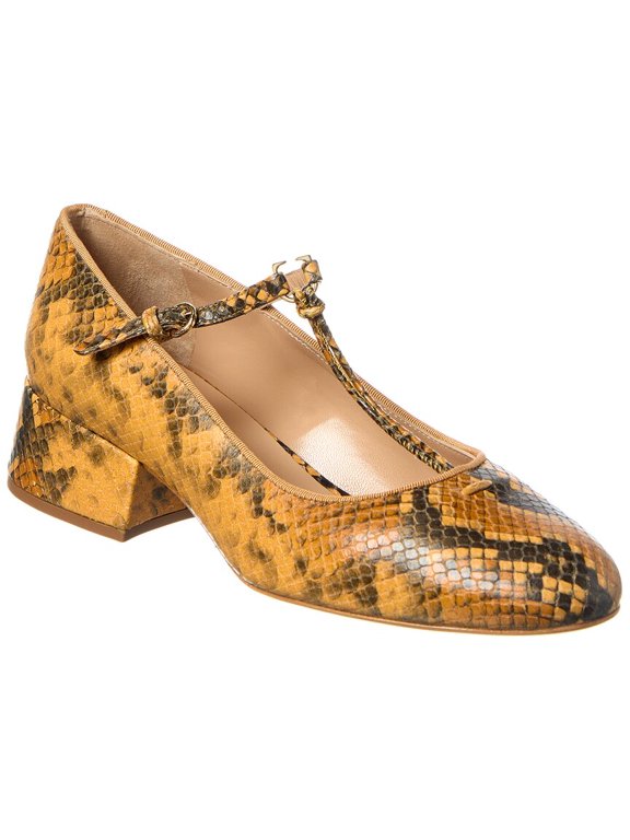 Leather Slingback Pump, 39