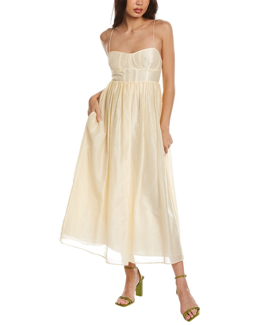 ulla johnson cream dress Ulla Johnson Gabi Embroidered Mini Dress