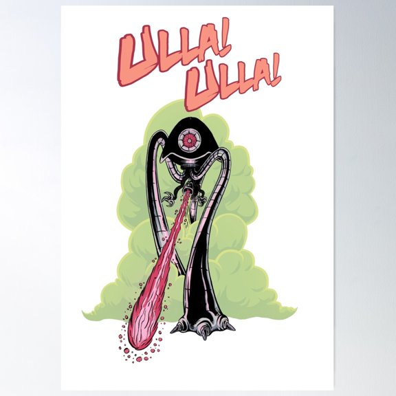 Ulla! Poster Wall Art, Modern Wall Decor For Living Room Bedroom, 24x36 UNFRAMED