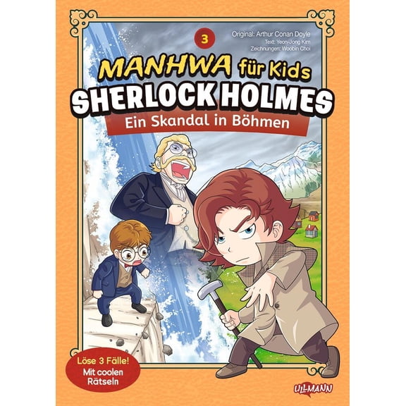 Kim, Y Manhwa fr Kids: Sherlock Holmes (Band 3) - Ein Skandal in Bhmen: Spannende (Paperback)