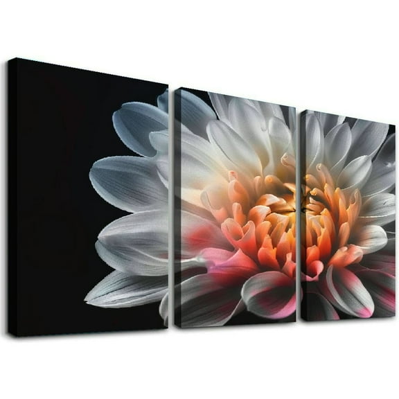 Ullo0ord Canvas Print Wall Art Blooming Flower Nature Wilderness Floral Canvas Art And Wall Art Picture Print Modern Family Bedroom Decor s