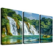 Ullo0ord Canvas Wall Art Prints One Panel, Stretched and Framed Canvas Paintings for Home Decorations Personalized Wall Decor