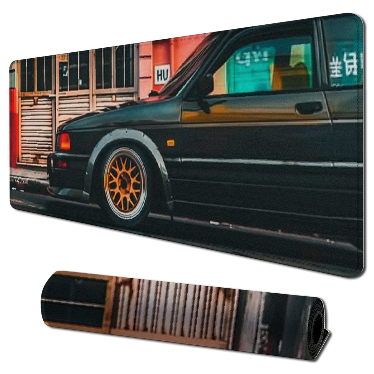 Ullo0ord Car Gaming Mouse Pad Large Mousepad JDM Car Modified Classic ...