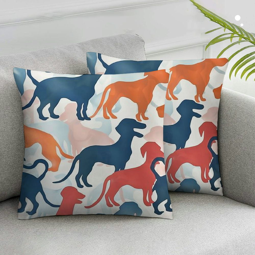 Ullo0ord Colorful Dog Pillow Covers Dog Pillow Cover Pillow