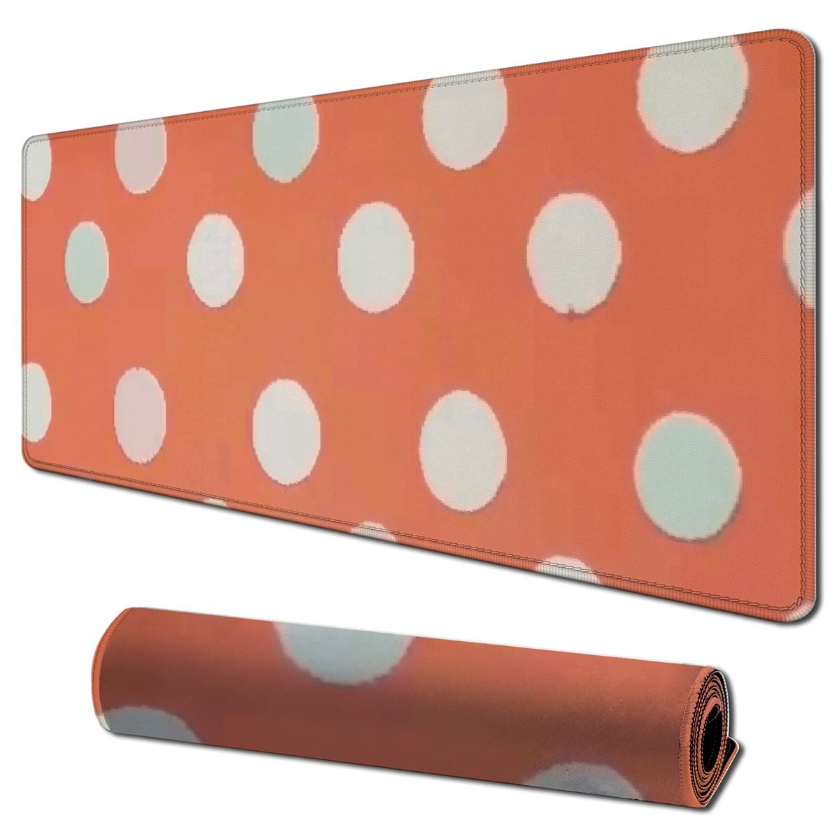 Ullo0ord Desk Mat Large , Desk Pad with Stitched Edges Writing Mat for