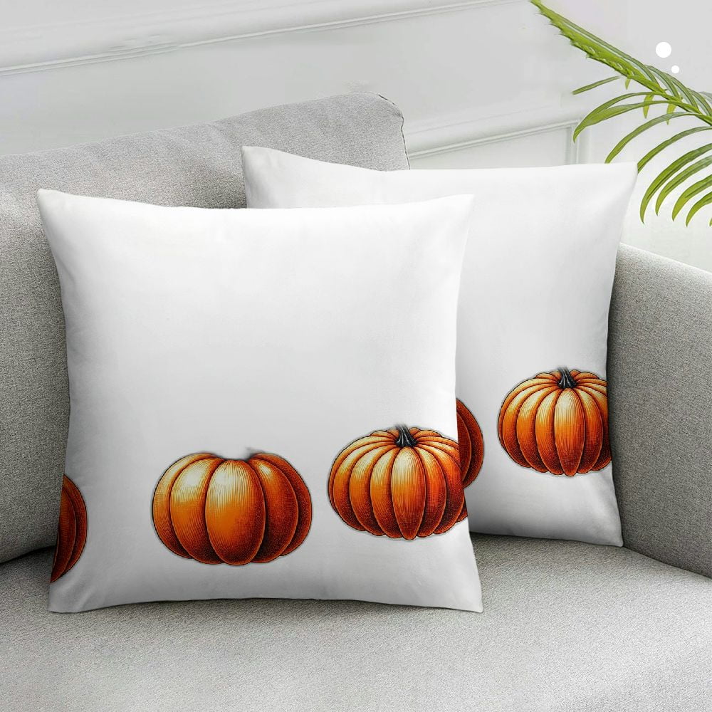 Ullo0ord Fall Pillow Covers for Fall Decor Happy Fall Pumpkin Throw ...