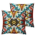thumbnail image 1 of Ullo0ord Farmhouse Decoration Throw Pillow Cover, American Native Ethnic Pattern Pillow Cover Pillowcase Summer Outdoor Cushion Covers for Bed, Living Room, Couch, 1 of 7