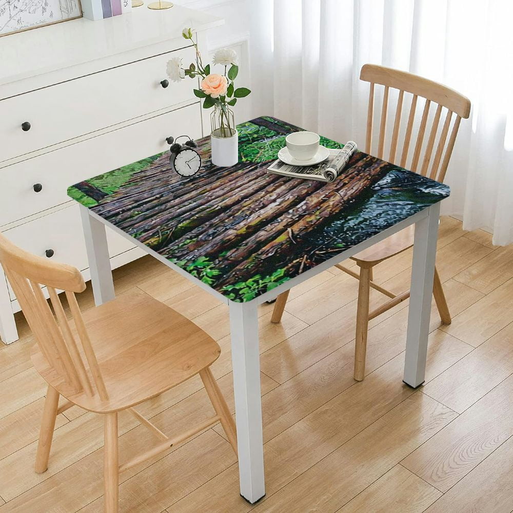 3D Forest Road 20 Tablecloths