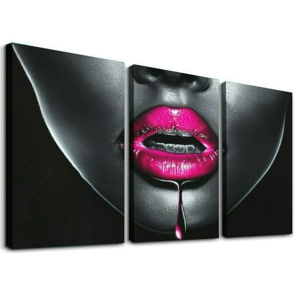 Ullo0ord Room Aesthetic Makeup Wall Deco Canvas Print Wall Paintings Canvas Home Decor Living Room Decor Aesthetic