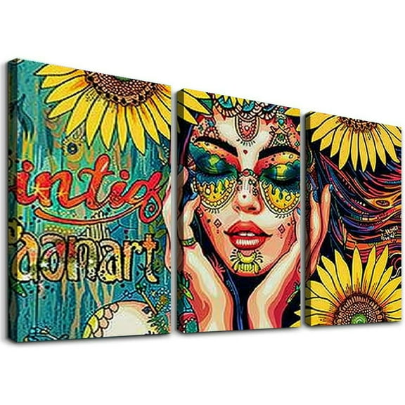Ullo0ord The Soul of a Gypsy The Heart of a Hippie The Spirit of aFairy Poster Decorative Painting Canvas Wall Posters And Art Picture Print Modern Family Bedroom Decor Posters (20x30inch-No Framed)