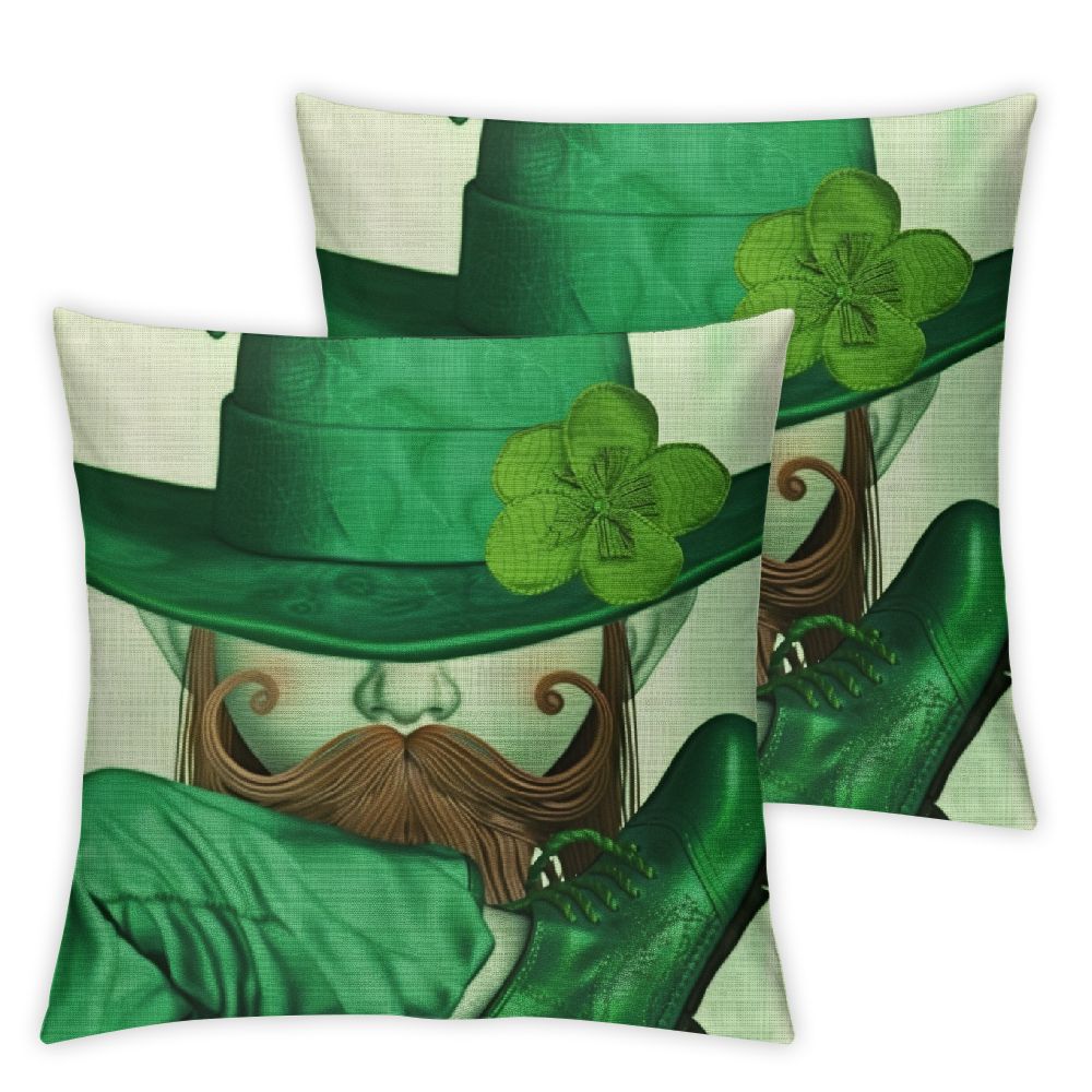 Ullo0ord St Patricks Day Pillow Covers St Patricks Day Decorations for