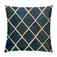 thumbnail image 1 of Ullo0ord Throw Pillow Covers, Pack of Soft Velvet Decorative Cushion Covers for Couch Sofa Home Decoration, Navy Blue, Inch 24x24in, 1 of 5
