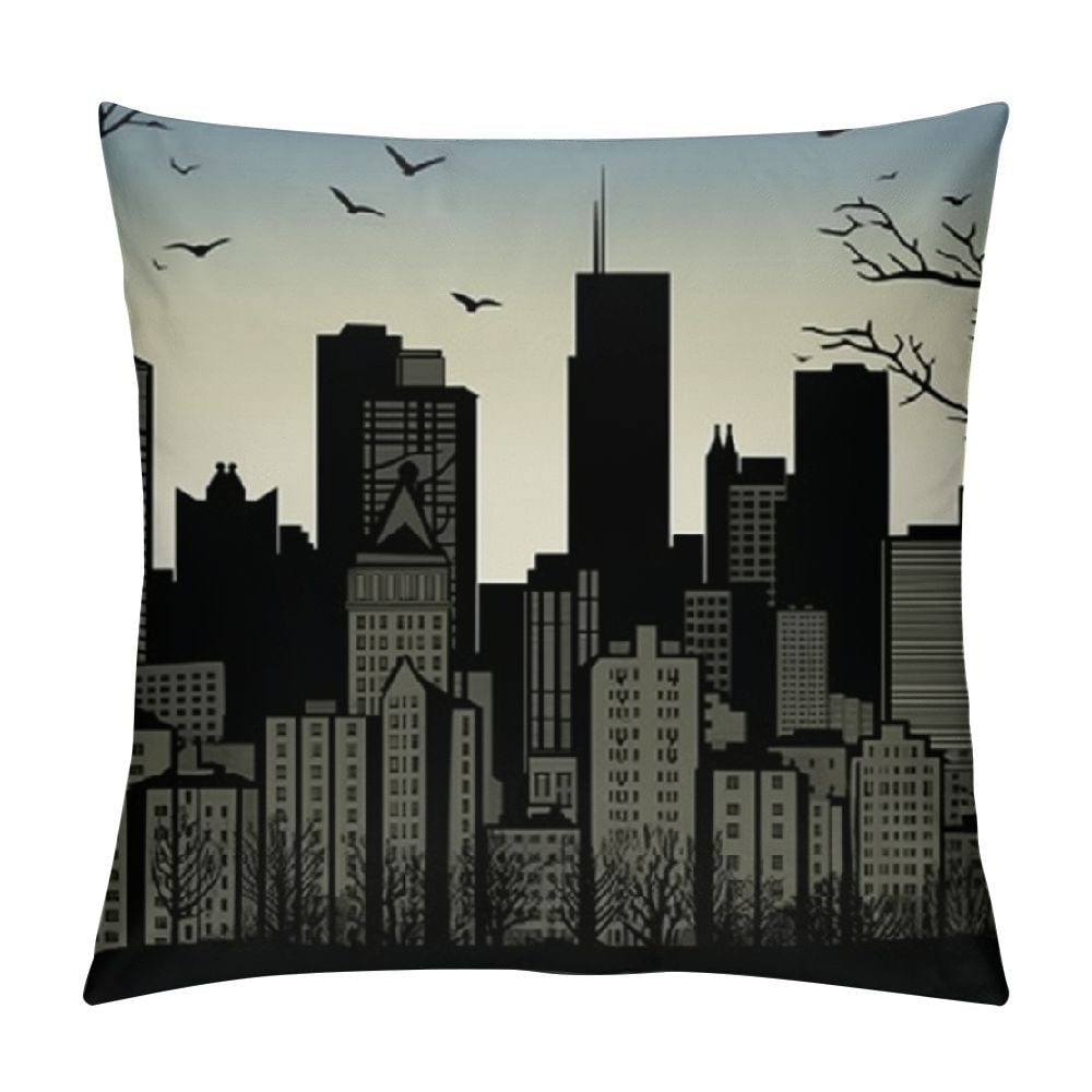 Ulloord Decorative Farmhouse Rectangle Throw Lumbar Pillow Cover Linen