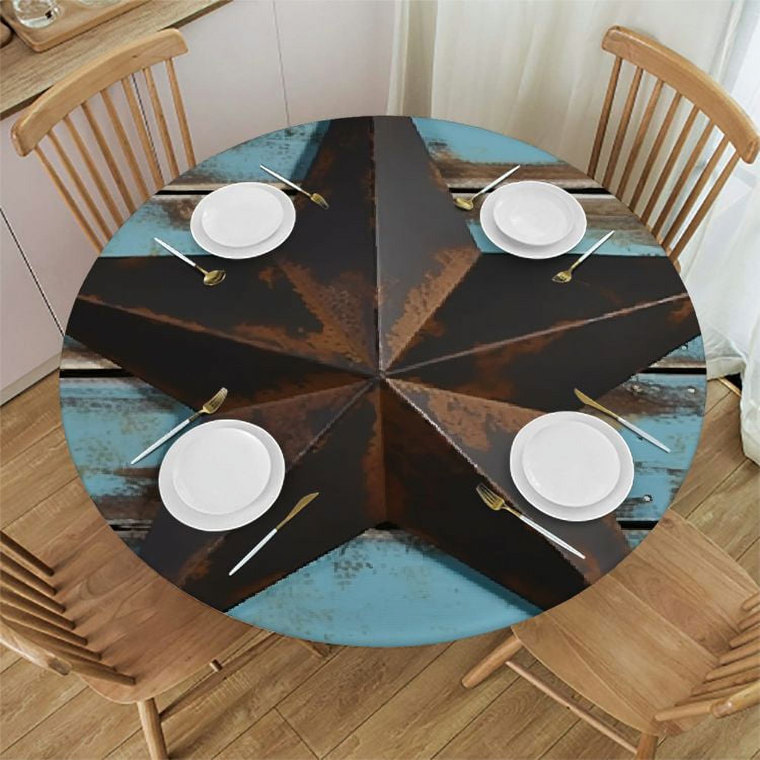 ulloord-fitted-tablecloth-for-round-table-metal-star-texas-western