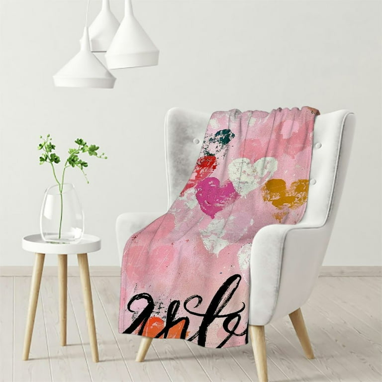 Valentine throw blanket hotsell