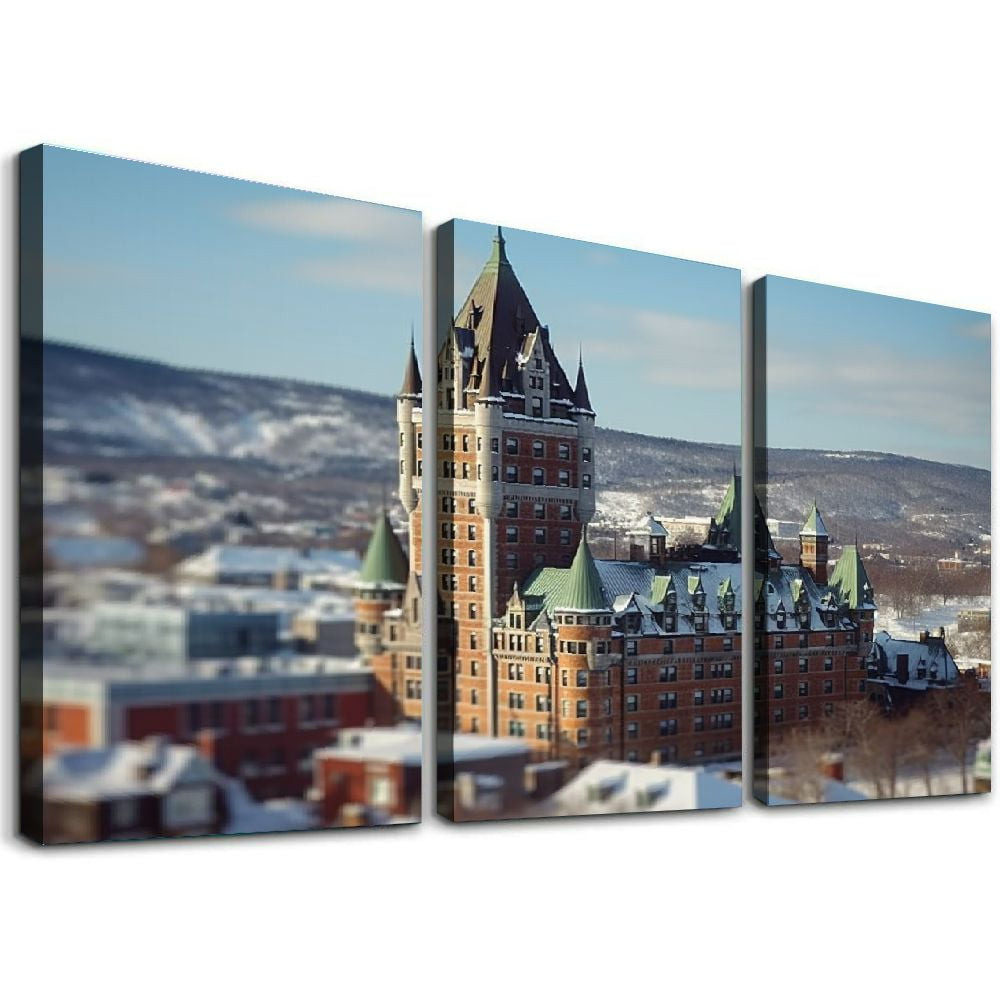 Ulloord Quebec City Wall Art Living room Bedroom Canvas prints Poster