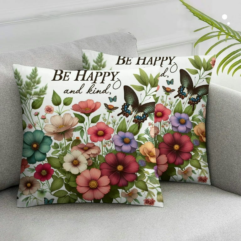 Spring pillow covers discount