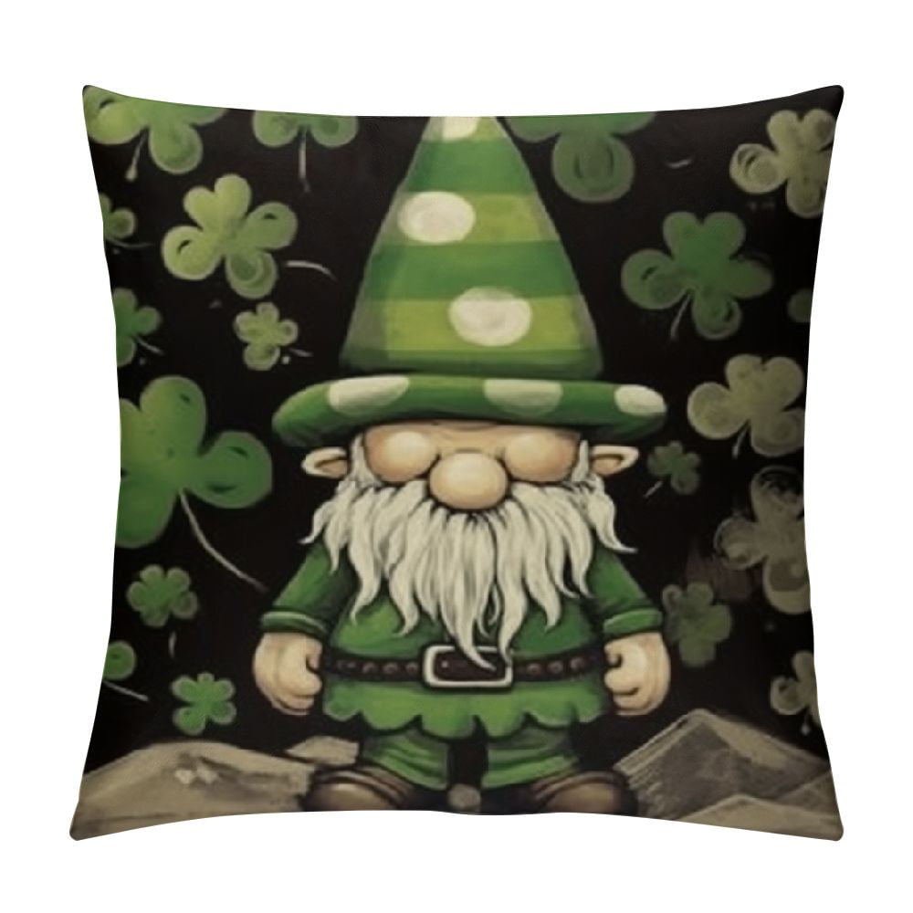 Ulloord St Patricks Day Pillow Covers 18x18 St Patricks Day Decorations