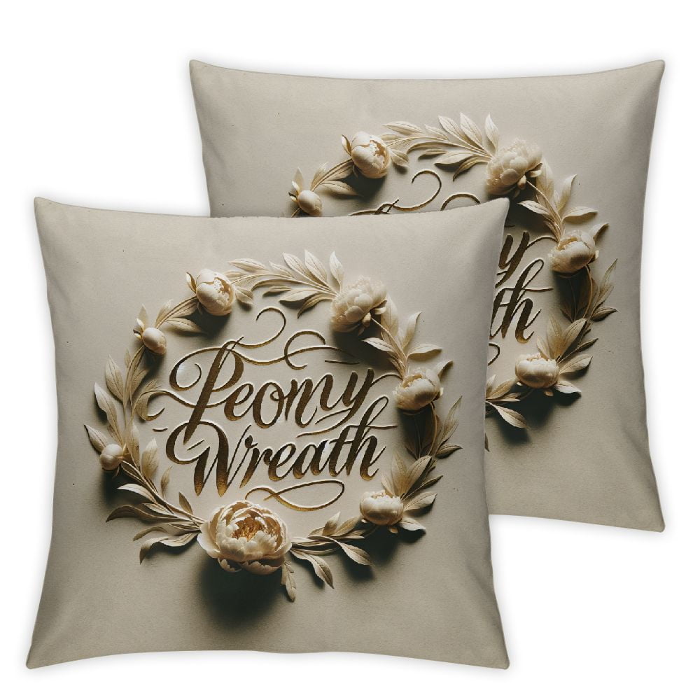 Ulloord Throw Pillow Covers Case for Couch Sofa Cozy Love Pastel