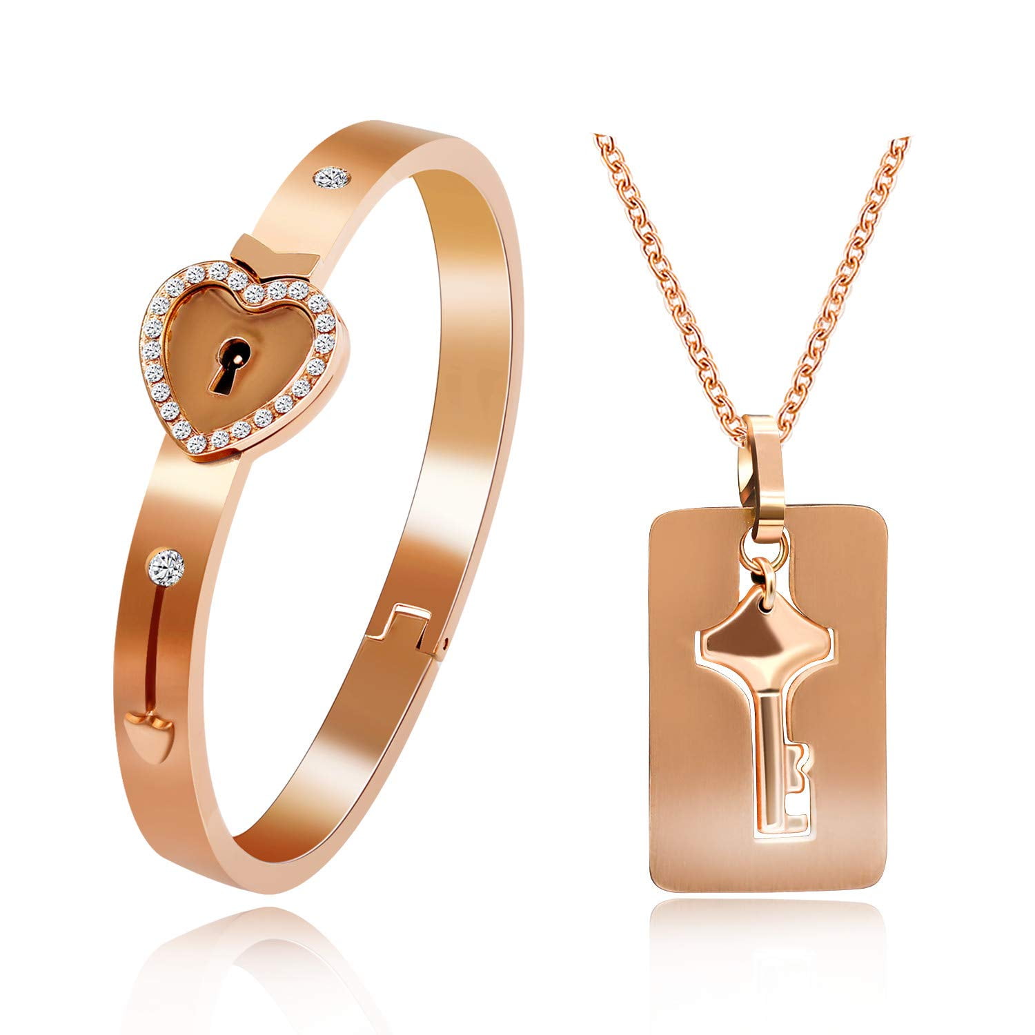 Cartier top key necklace