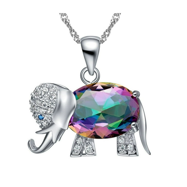 Multicolored Lucky Elephant Pendant Multicolored Lucky Elephant Pendant