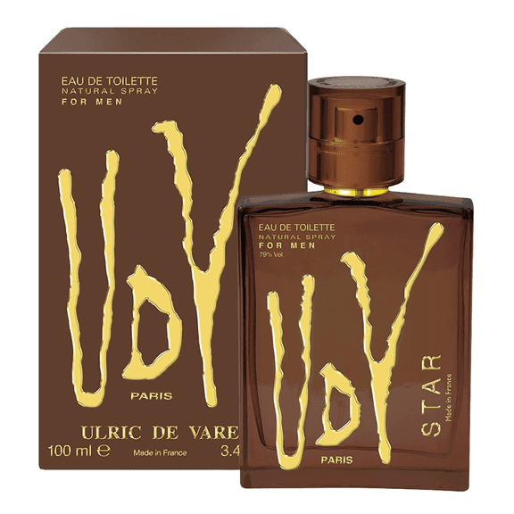 Ulric De Varens UDV STAR 3.4 Fl Oz Eau De Toilette For Men
