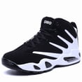 thumbnail image 1 of Ulsto Men's Basketball Shoes - High Top Casual Athletic Sneakers for Indoor Outdoor Court, Gym and Street Style, 1 of 8