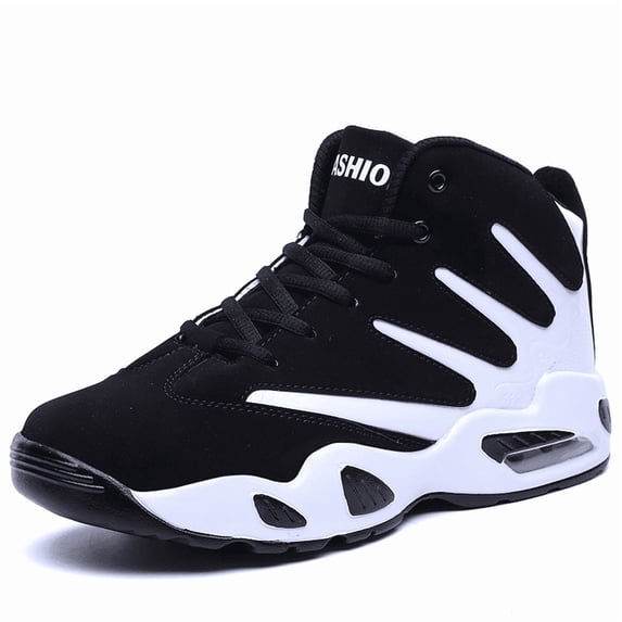Ulsto Men's Basketball Shoes - High Top Casual Athletic Sneakers for Indoor Outdoor Court, Gym and Street Style