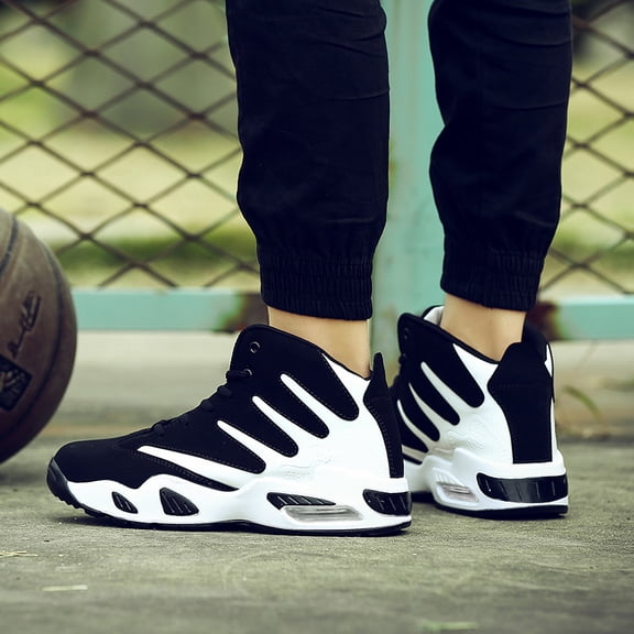 Ulsto Men’s Streetball Basketball Shoes High-Top