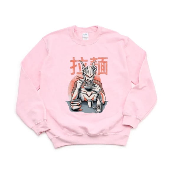 Ult Ramen Zero Funny Noodle Soup Food Japanese Anime Sweatshirt, for men & women, up to size 5XL