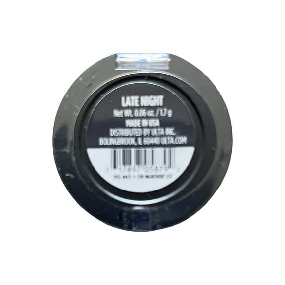 Ulta Beauty Eye Shadow Single 0.06 oz Late Night Shade Blendable Satin Matte Finish