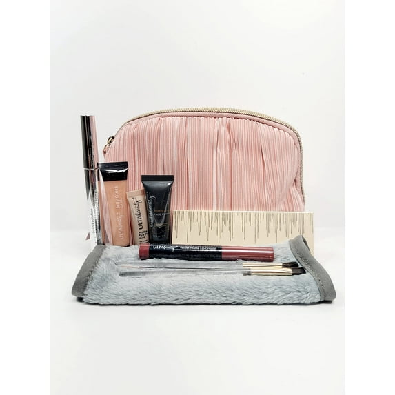 Ulta, Set, Makeup, Pink Bag, 10pc