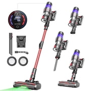 Ultenic Cordless Handheld Vacuum, 600W 55Kpa 60Mins Vacuum Cleaners for Home, 180 Bendable Wand, Anti-Tangle Brush, Charging Dock, Stick Vacuum Cordless for Pet Hair/Carpet/Floor/Car