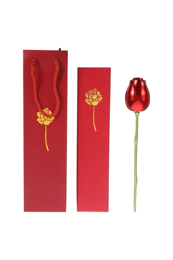 1 Set Rose Ring Box Flower Design Engagement Ring Box Proposal Ring Box