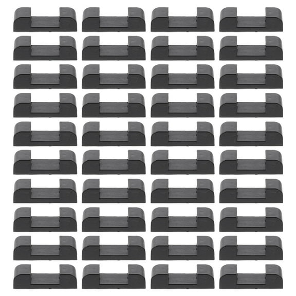 Milisten Display Base Plastic 100Pack 1.8X0.6In