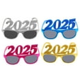 Ulthilift 4pcs 2025 New Year Glasses Happy New Year's Eve Glasses 2025