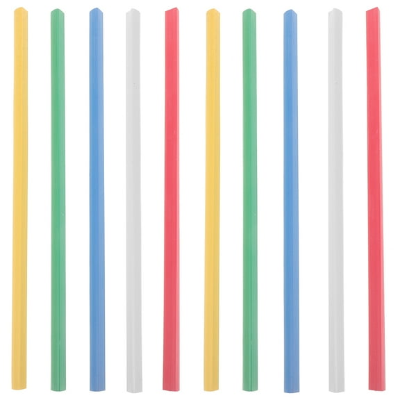 KONTONTY Multi Color Binding Bars 50Pcs Document Organization for Loose Leaf Notebooks